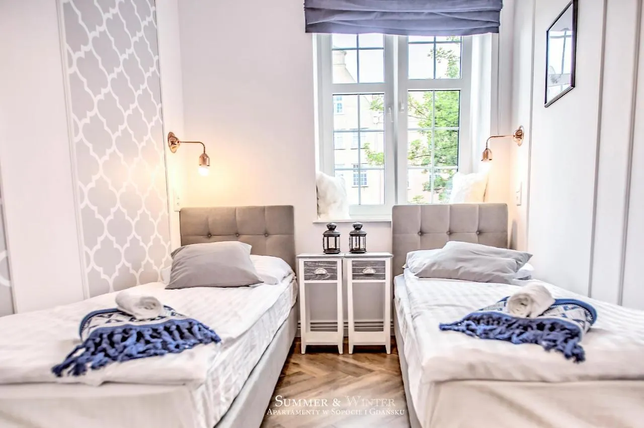 Apartment Family Luxury Nature Apartment, 1-6, 2 Sypialnie I Salon, 100M Bazylika Gdansk