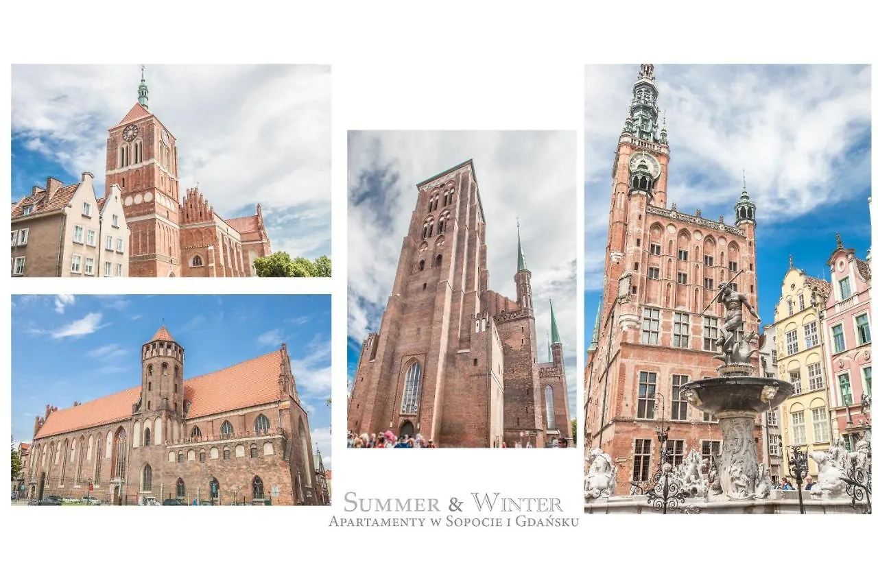 Family Luxury Nature Apartment, 1-6, 2 Sypialnie I Salon, 100M Bazylika Gdansk Apartment